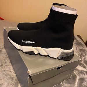 Balenciaga speed trainer clear soles